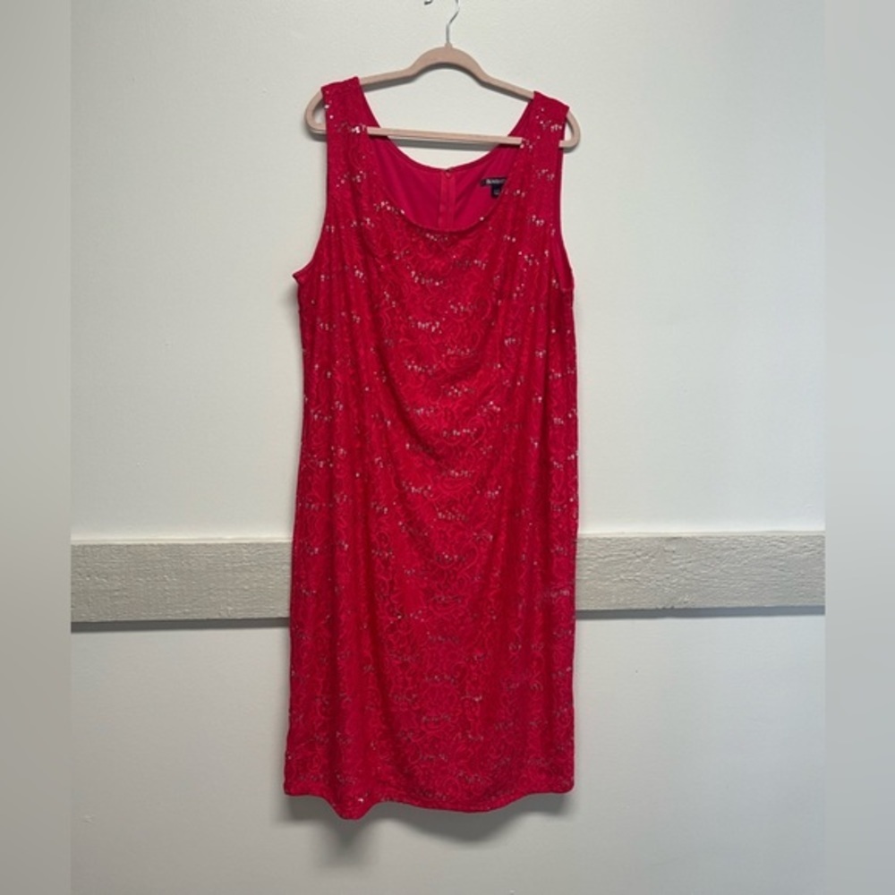 Gorgeous Roaman’s Pink Plus Size Dress 26W